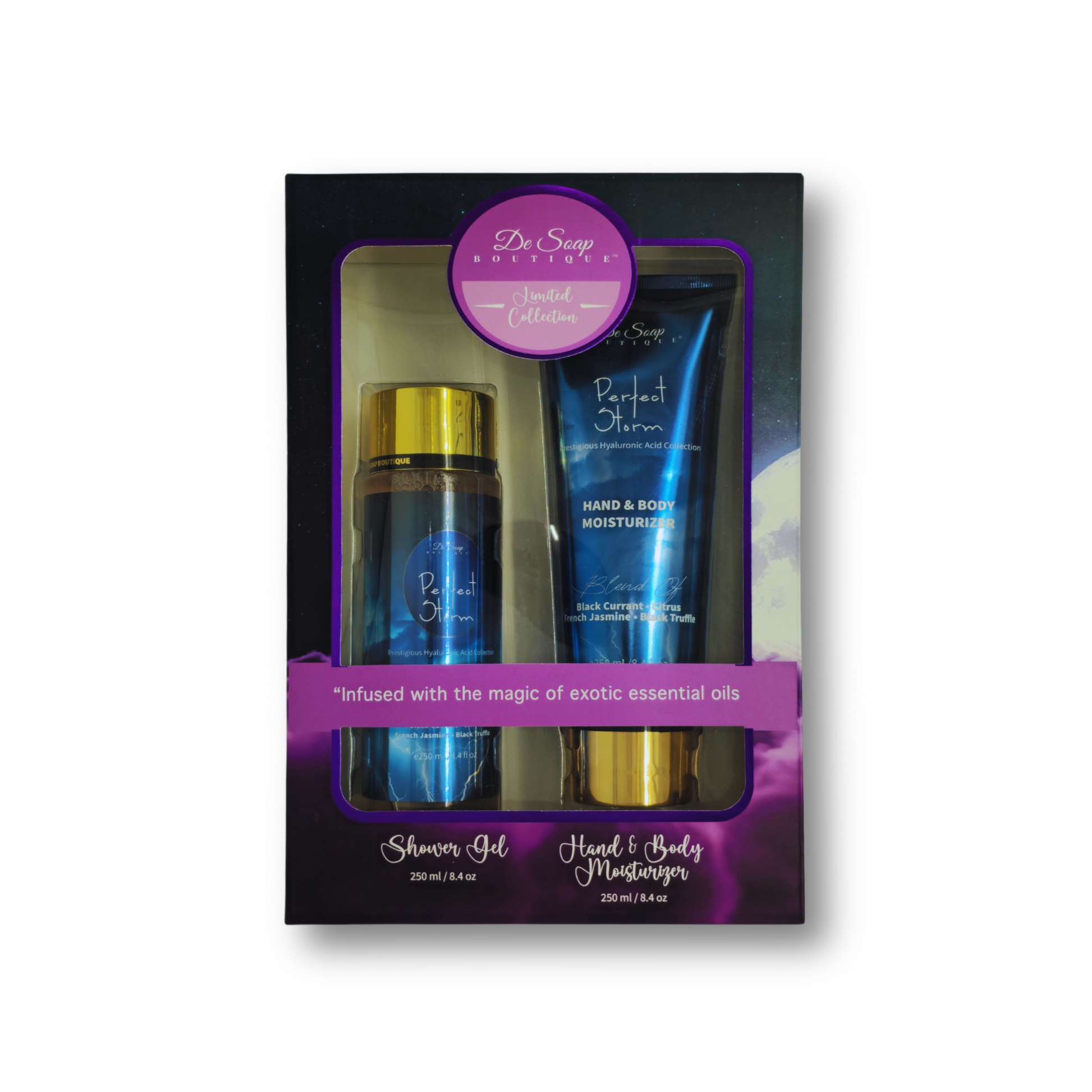 Set de 2 pzs. Grosella negra y cítricos De Soap Boutique MX