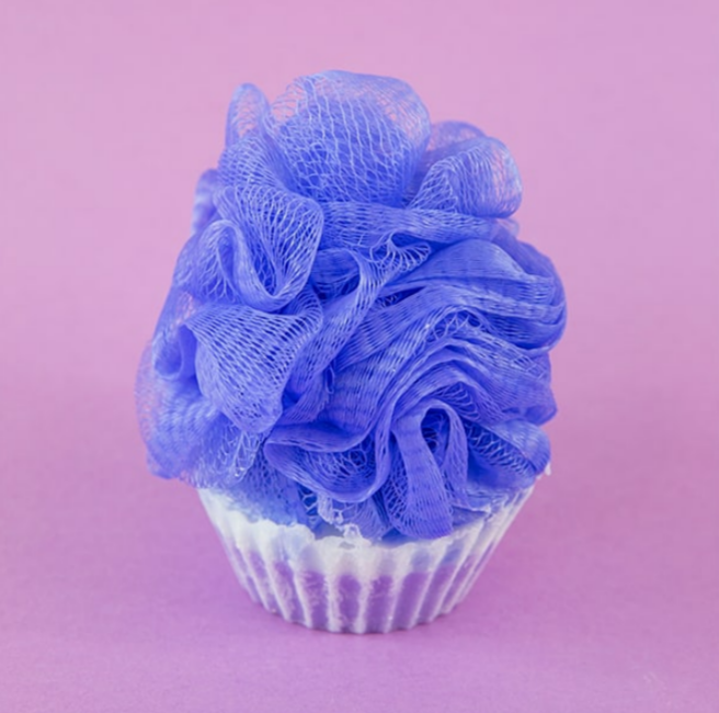 Barra de jabón de Loofah azul De Soap Boutique MX