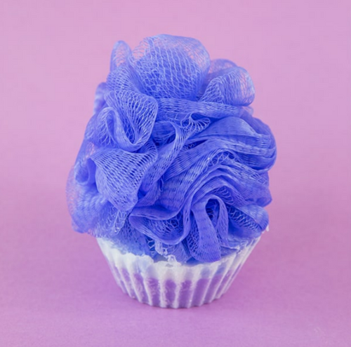 Barra de jabón de Loofah azul De Soap Boutique MX