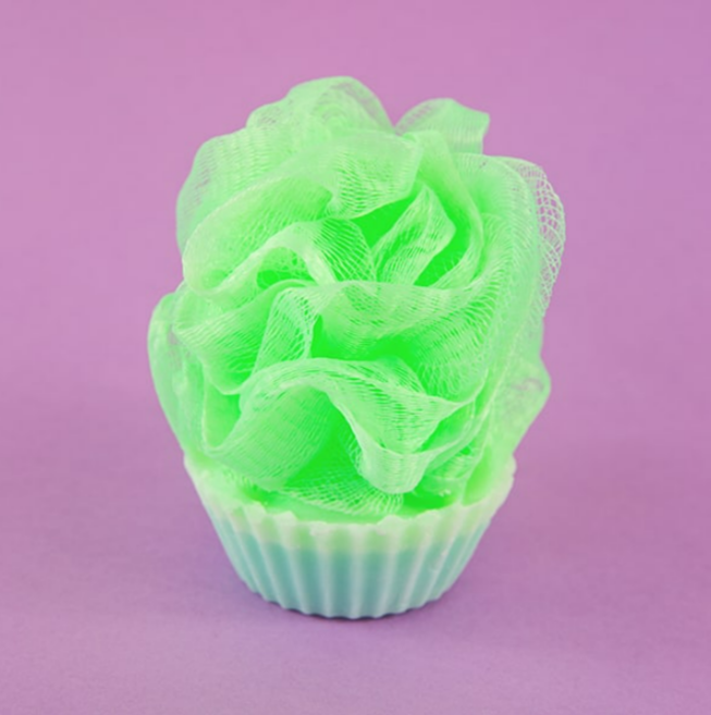 Barra de jabón de Loofah verde De Soap Boutique MX