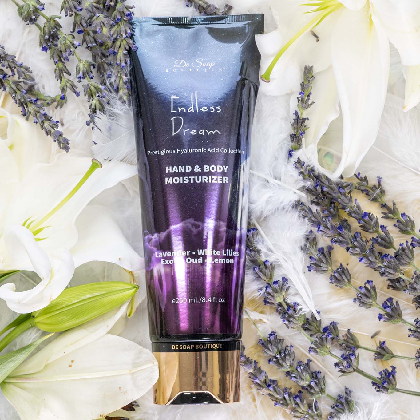 Crema corporal Lavanda y lirios blancos De Soap Boutique MX
