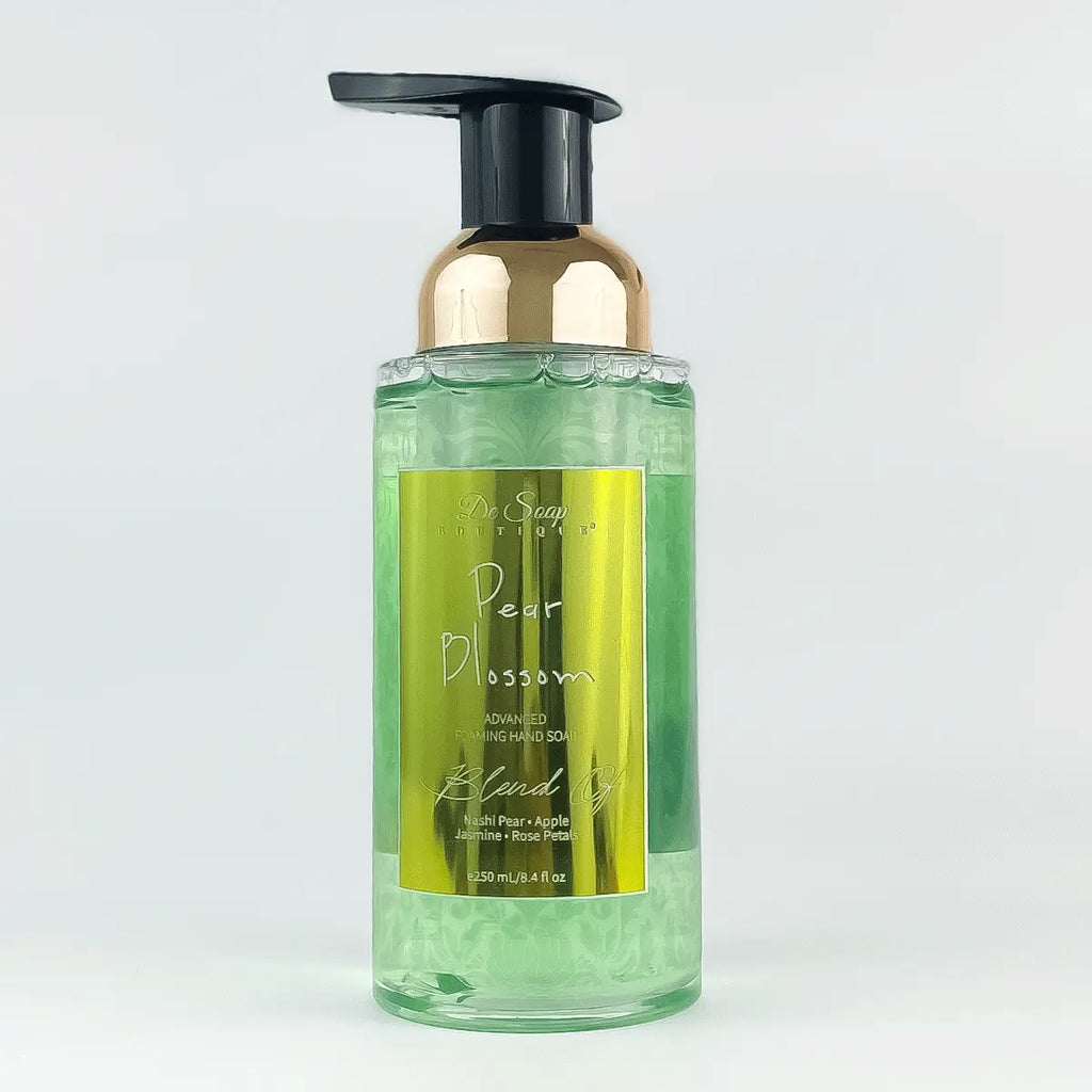 Jabón para manos en espuma Pera y manzana De Soap Boutique MX