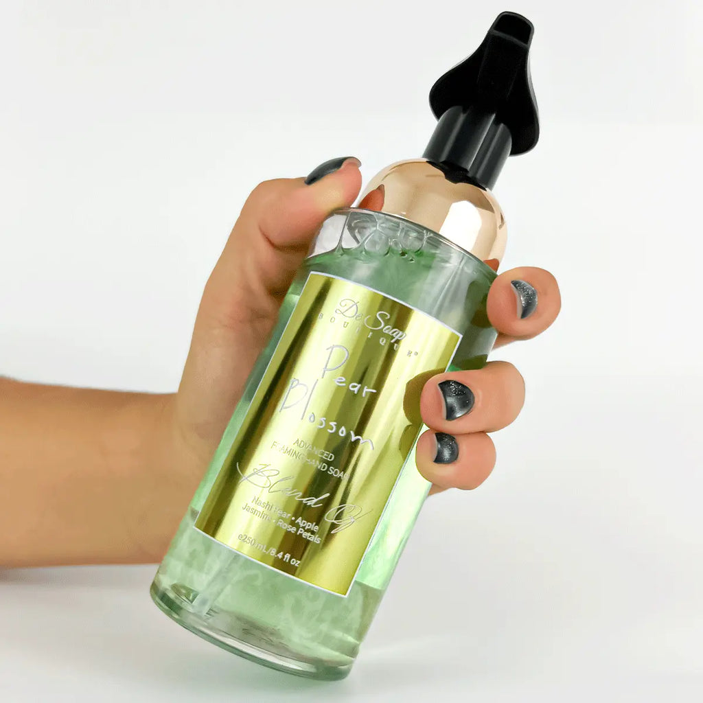 Jabón para manos en espuma Pera y manzana De Soap Boutique MX