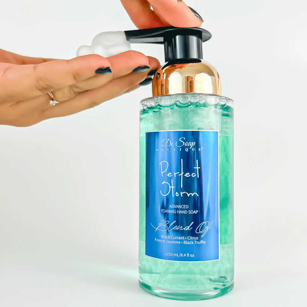 Jabón para manos en espuma Grosella negra y cítricos De Soap Boutique MX