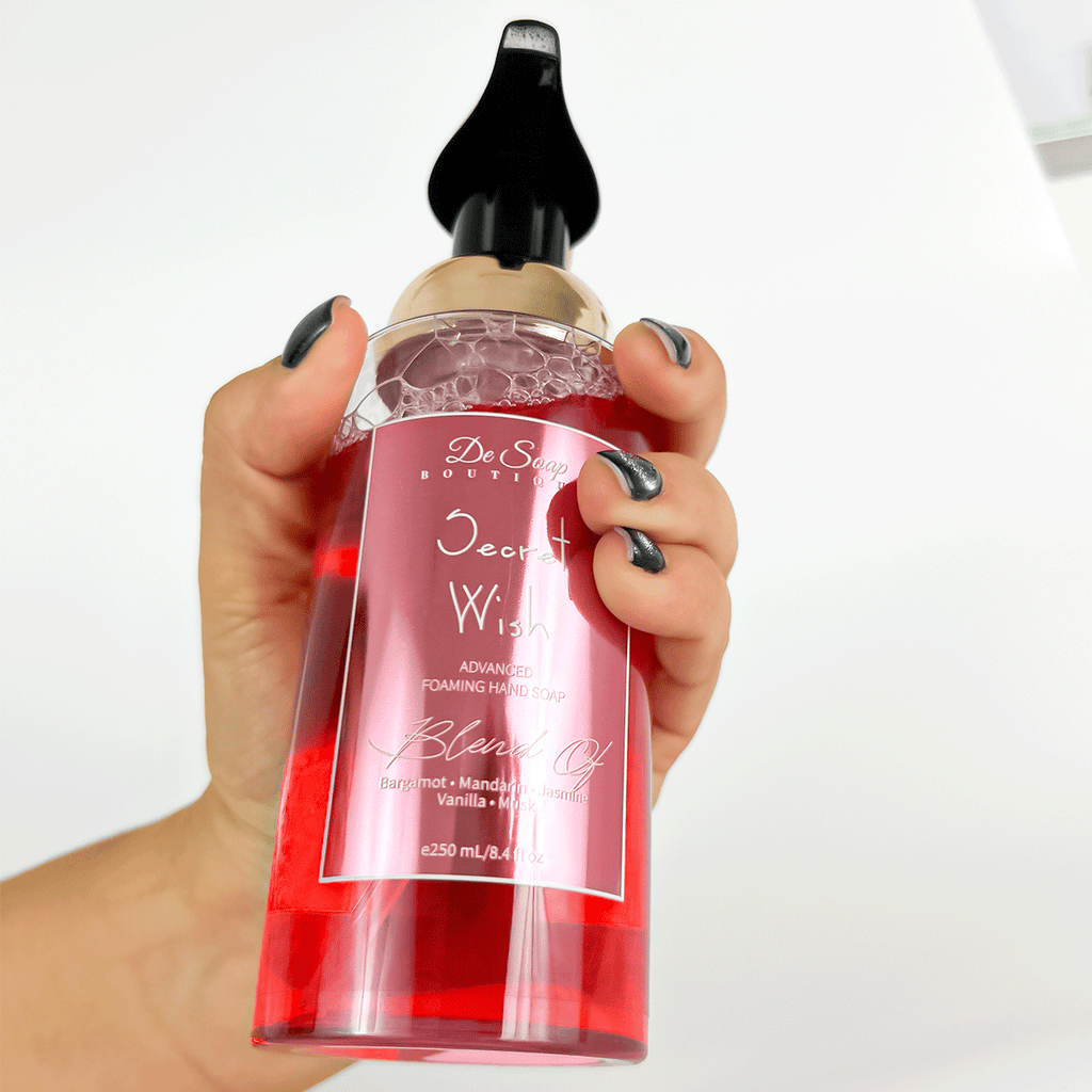 Jabón para manos en espuma Bergamota y Mandarina De Soap Boutique MX