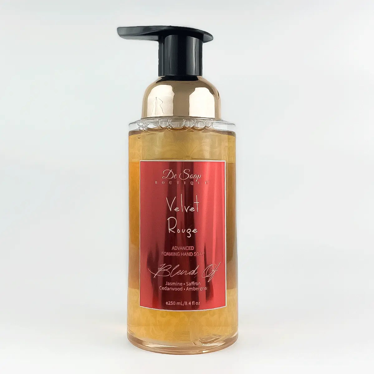 Jabón para manos en espuma Jazmín y madera de cedro De Soap Boutique MX