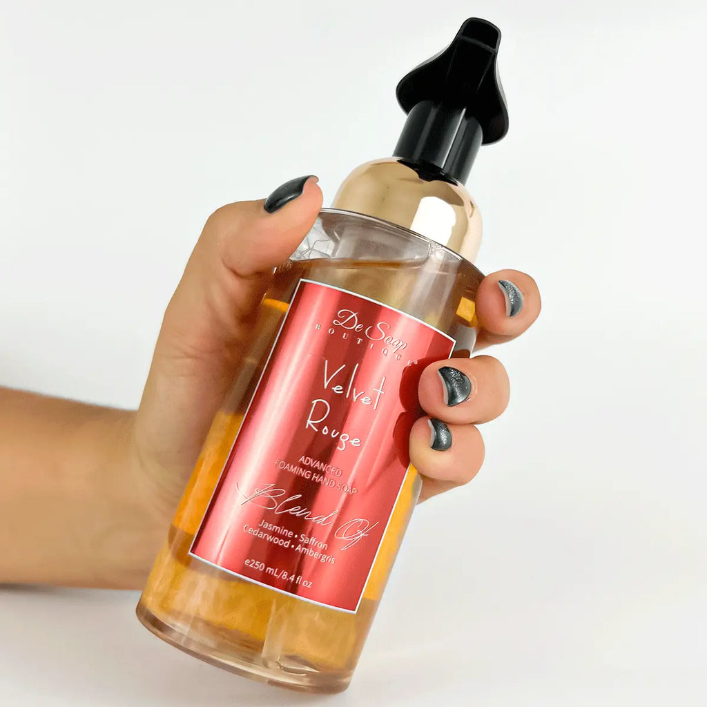 Jabón para manos en espuma Jazmín y madera de cedro De Soap Boutique MX