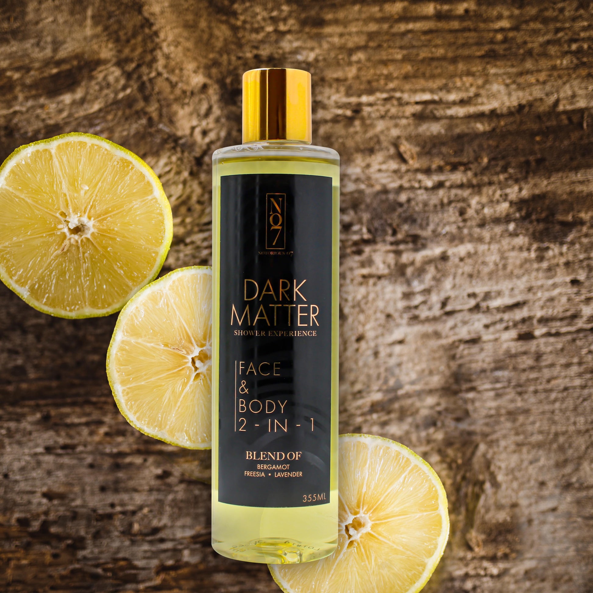 Gel de ducha suave Bergamota, freesia y lavanda Notorious07