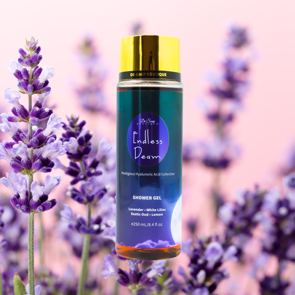 Gel de ducha suave Lavanda y lirios blancos De Soap Boutique MX