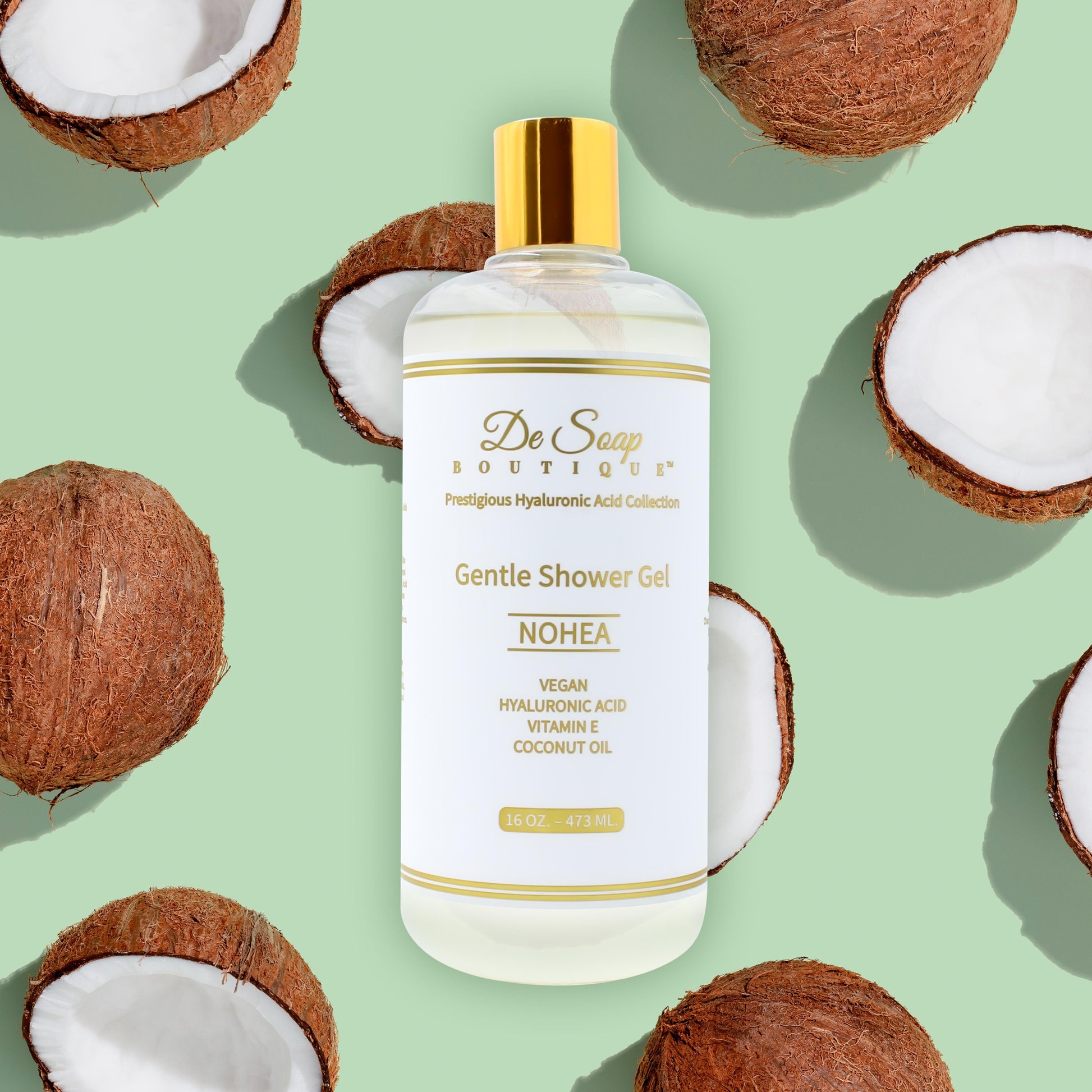 Gel de ducha suave Té verde De Soap Boutique MX