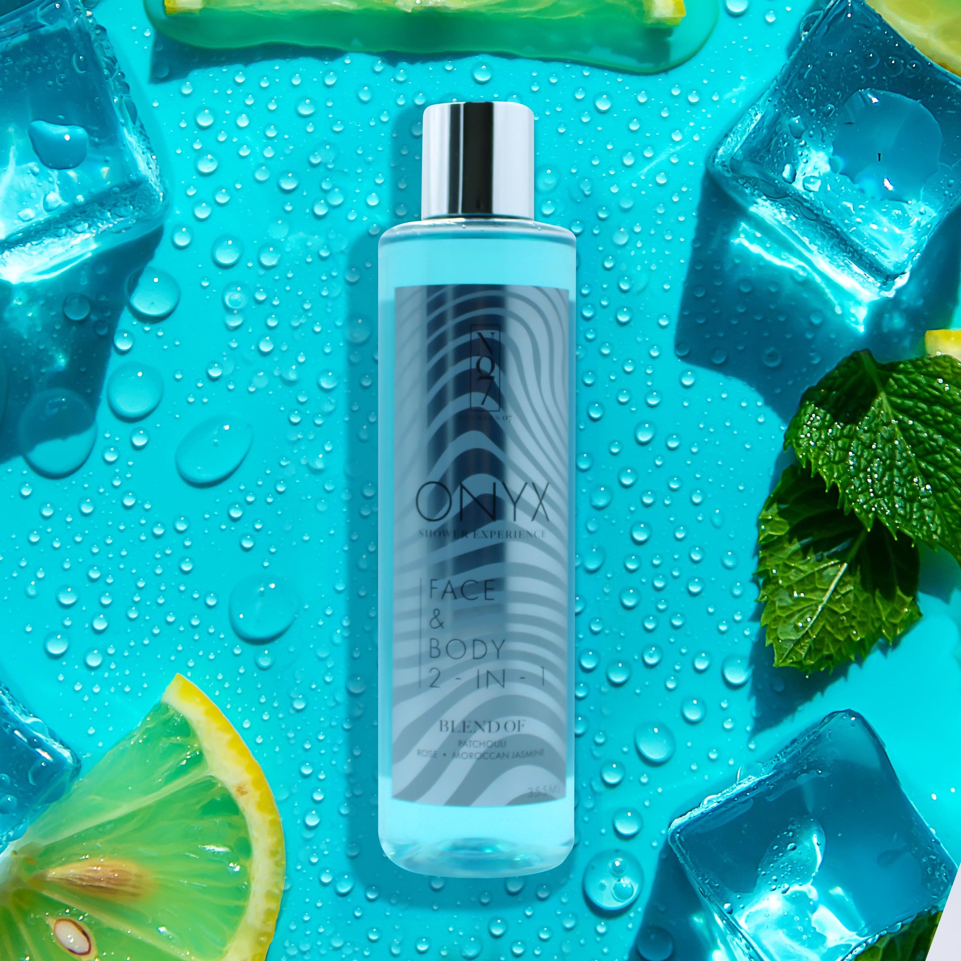 Gel de ducha suave Rosa, jazmín y pachuli Notorious07