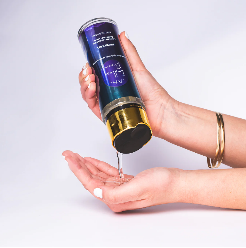 Gel de ducha suave Lavanda y lirios blancos De Soap Boutique MX