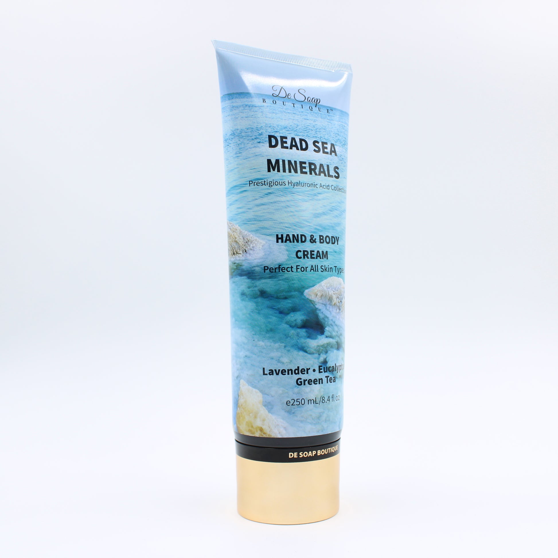 Crema corporal Aceite de lavanda con Té verde de eucalipto De Soap Boutique MX