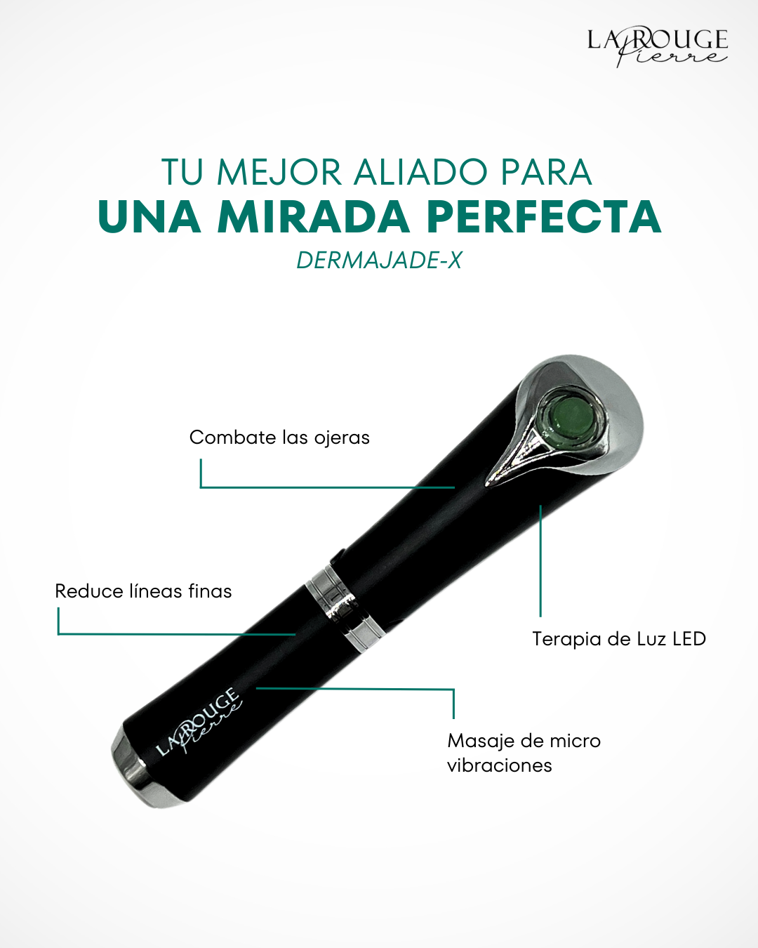 DERMAJADE-X Dispositivo LED para el contorno de ojos