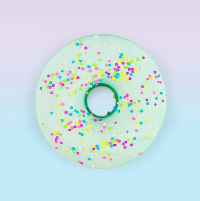 Jabón de donas de cumpleaños verde De Soap Boutique MX