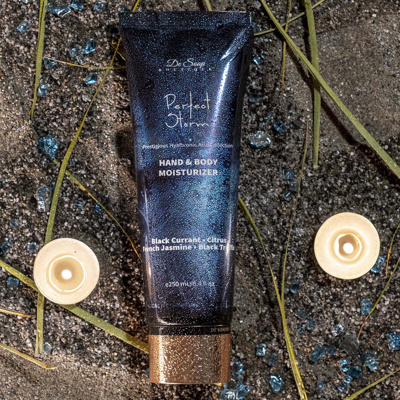 Crema corporal Grosella negra y cítricos De Soap Boutique MX