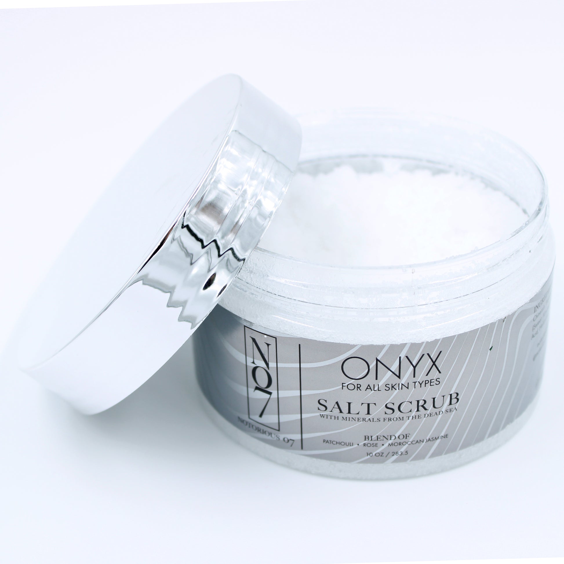 Sal exfoliante Rosa, jazmín y pachuli Notorious07