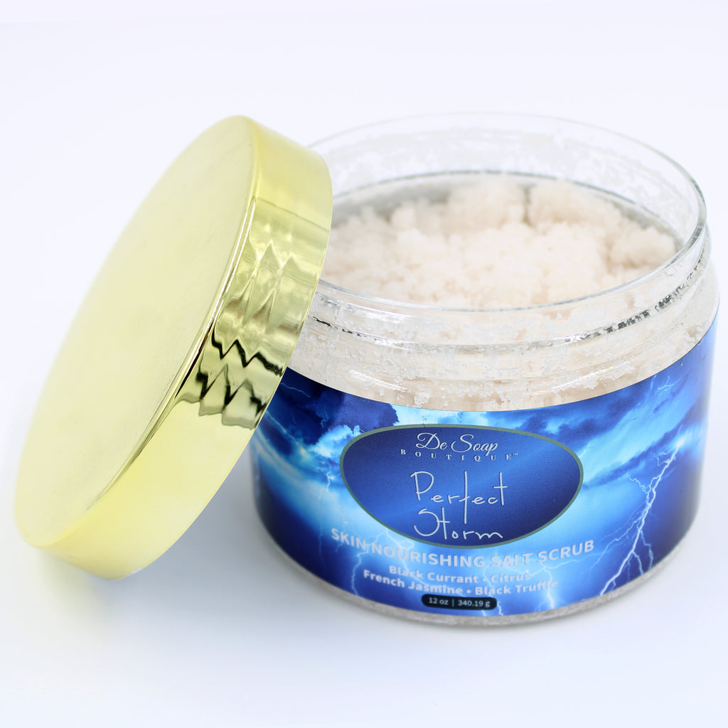 Sal exfoliante Grosella negra y cítricos De Soap Boutique MX