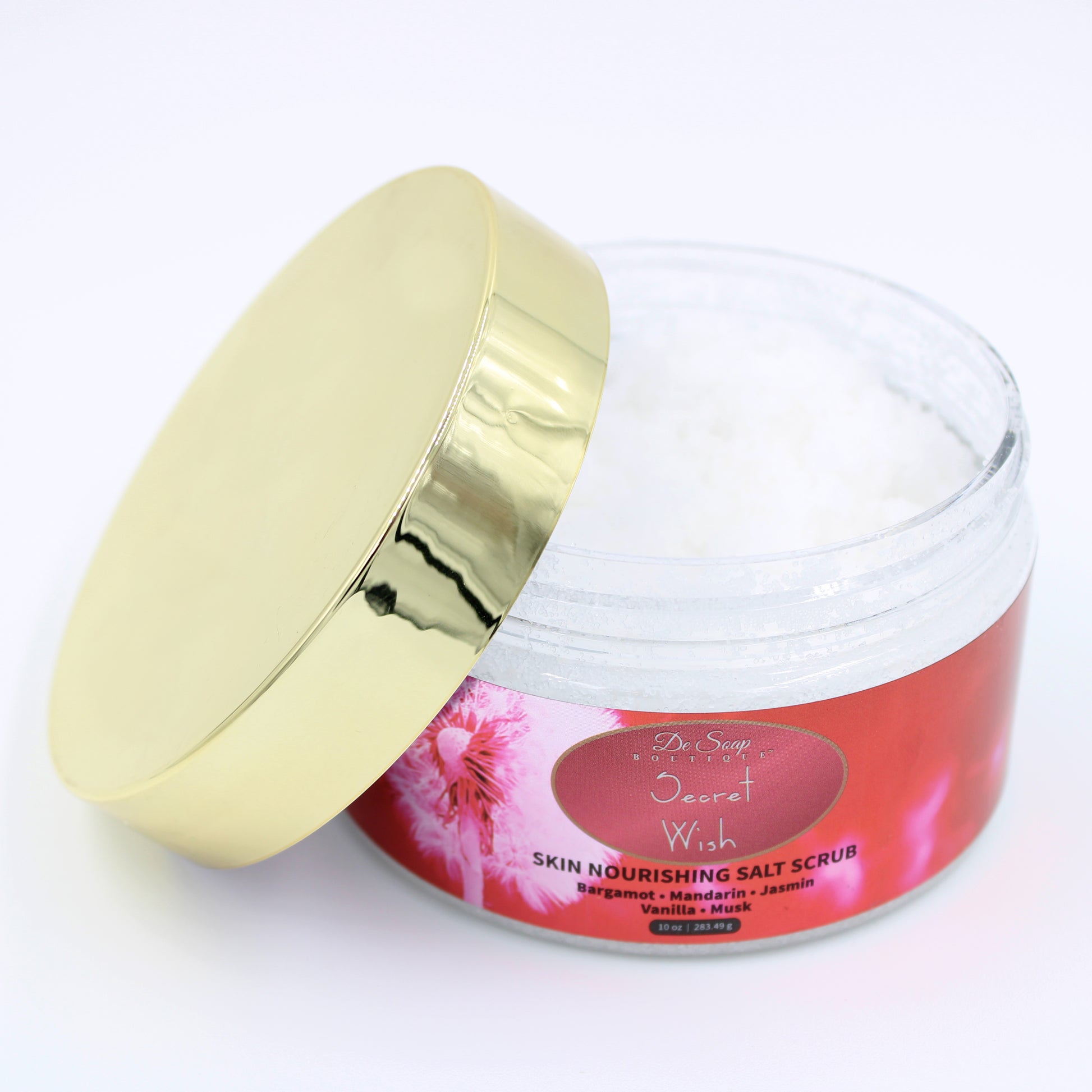 Sal exfoliante Bergamota y Mandarina De Soap Boutique MX