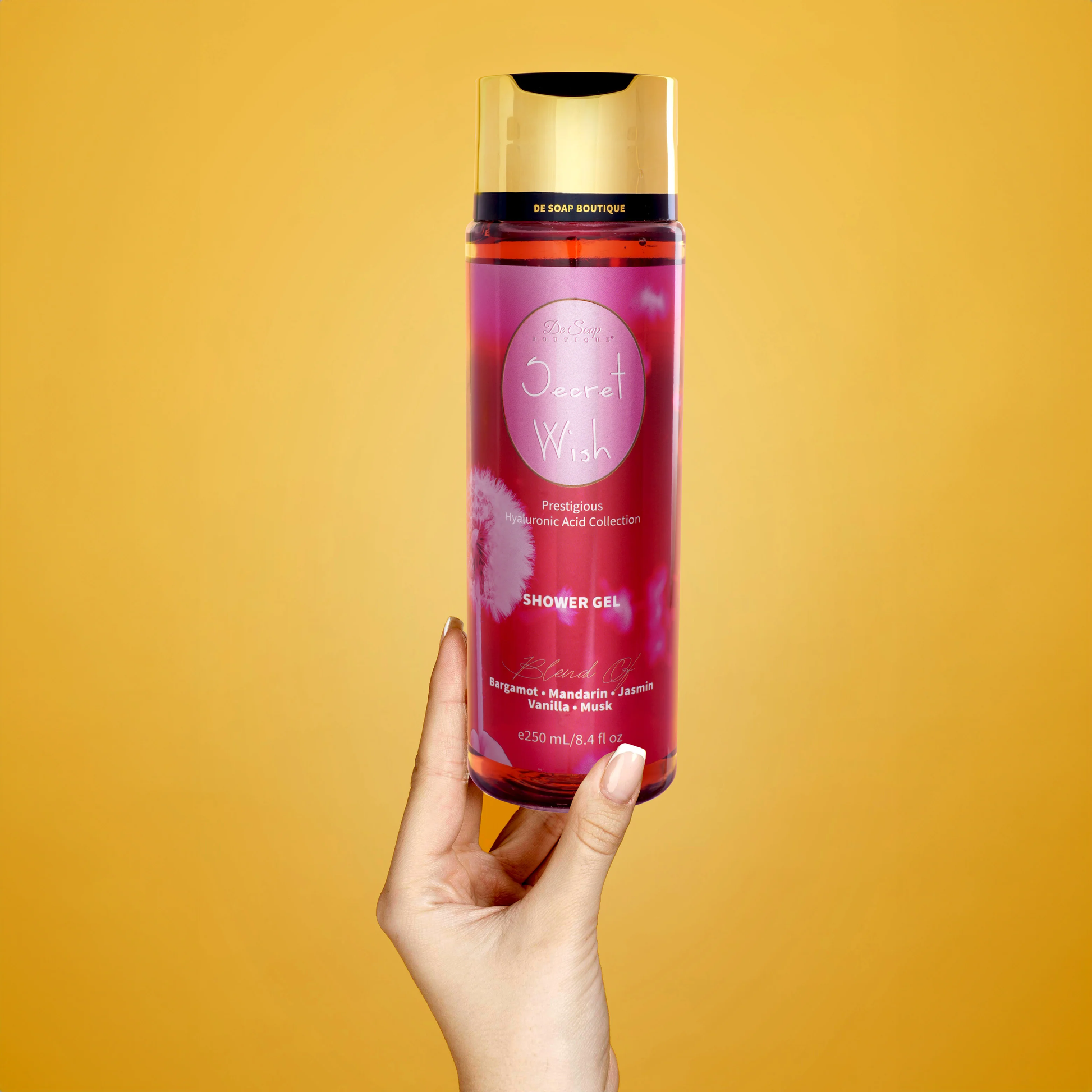 Gel de ducha suave Bergamota y Mandarina De Soap Boutique MX