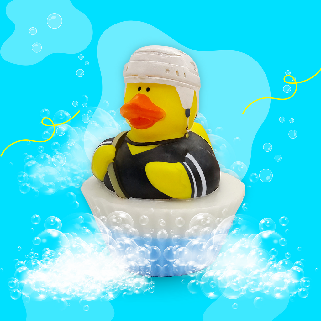Jabones de juguete Rubber Ducky Deportistas Olliepop