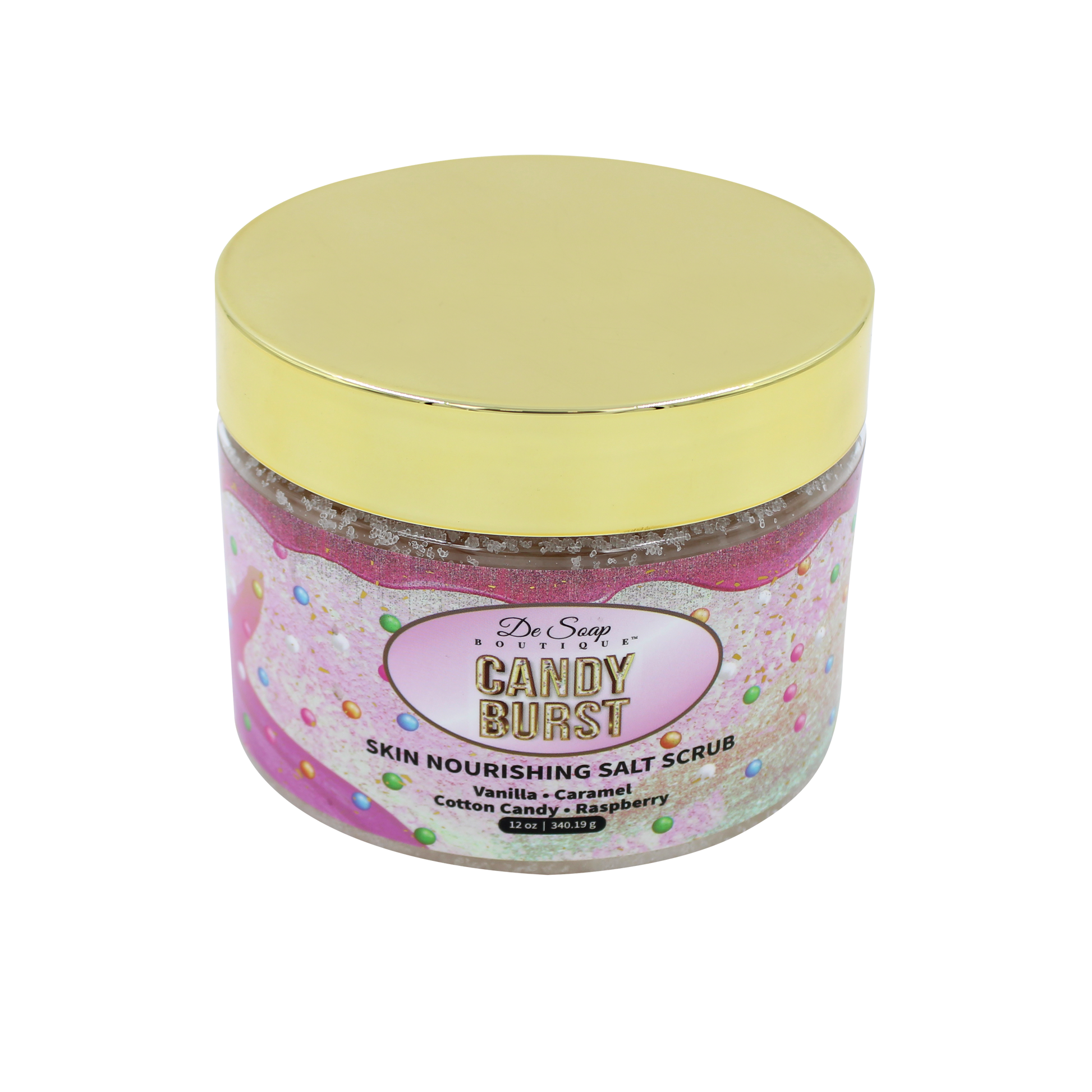 Candy burst - Sal exfoliante aroma algodón de azúcar