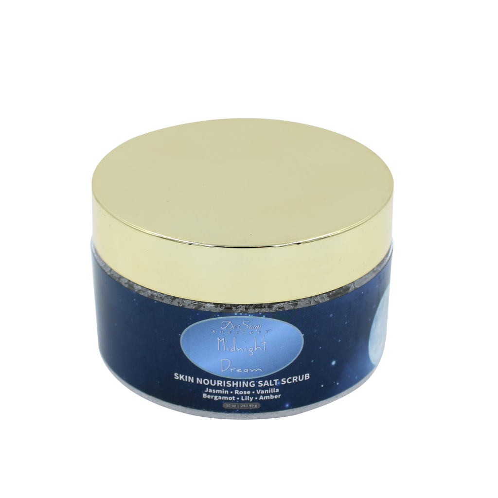 Midnight Dream - Sal exfoliante aroma jazmín, rosa y vainilla